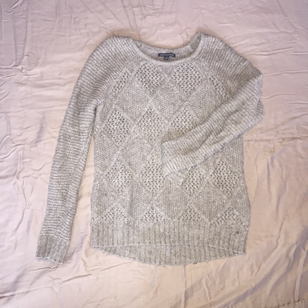 A&E knit sweater
